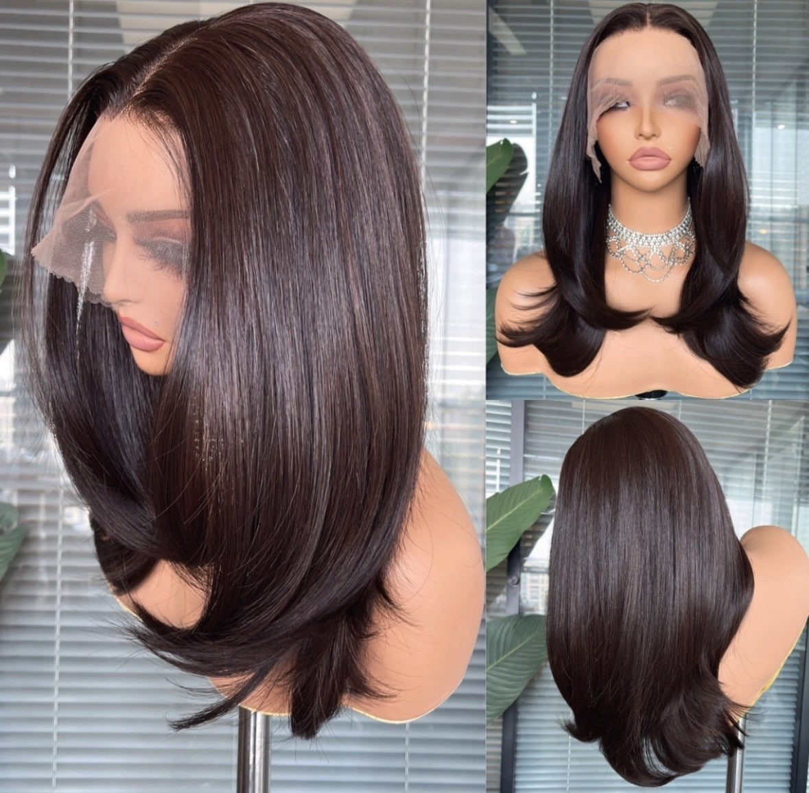 The Brianna – Layered Straight 13x6 HD Lace Wig