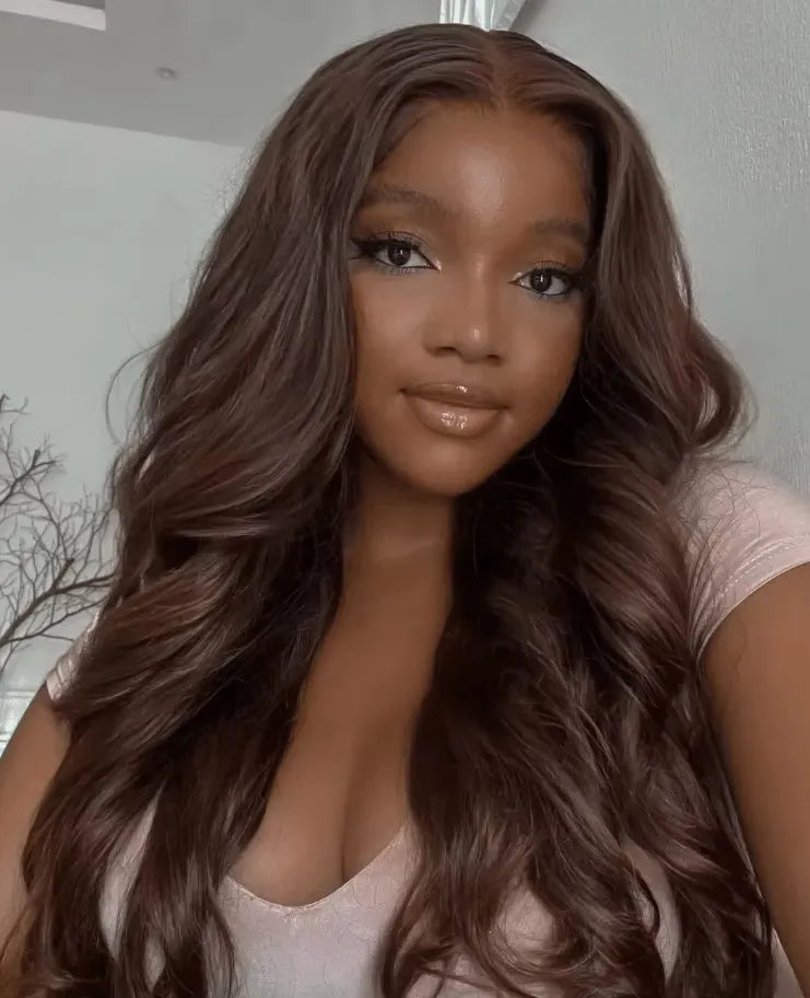 Chocolate Brown | 13x4 HD Lace – 180% Density