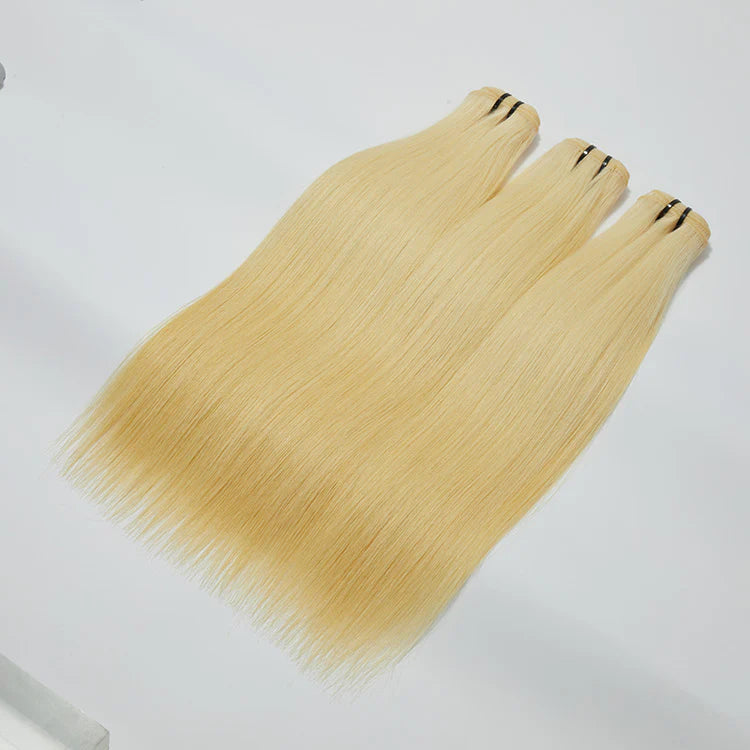 Premium 12A 100% Human Hair – 613 Blonde Straight