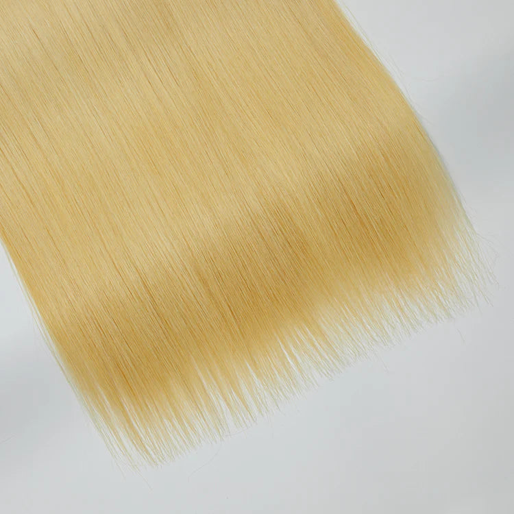 Premium 12A 100% Human Hair – 613 Blonde Straight