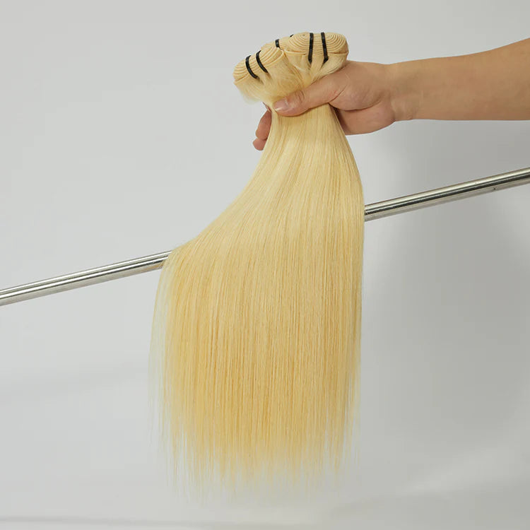 Premium 12A 100% Human Hair – 613 Blonde Straight
