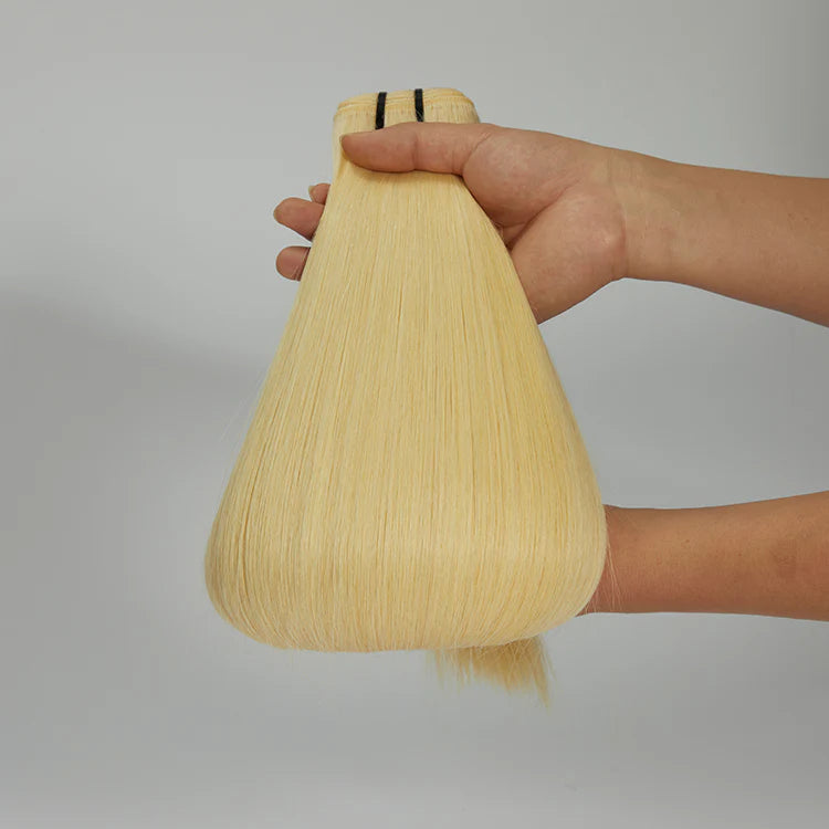 Premium 12A 100% Human Hair – 613 Blonde Straight