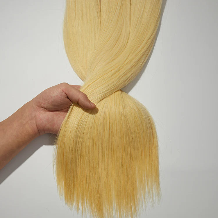 Premium 12A 100% Human Hair – 613 Blonde Straight