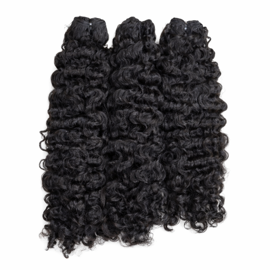 Burmese Curly Virgin Hair Bundles