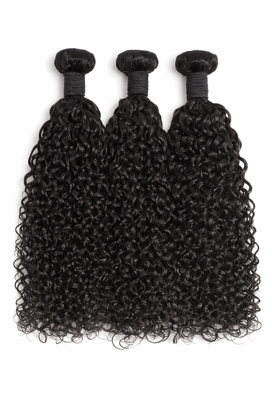 Wavy Curly Virgin Hair  Bundles