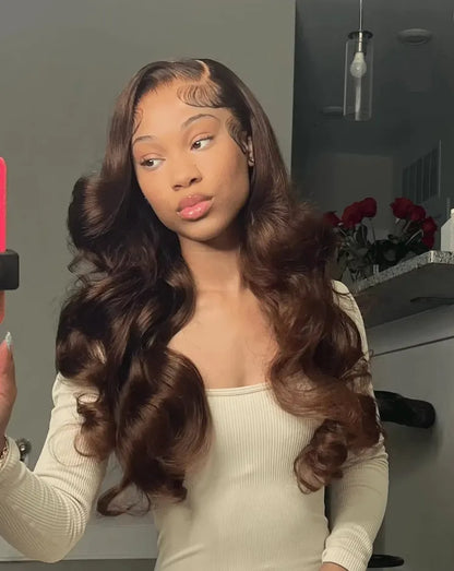 Chocolate Brown | 13x4 HD Lace – 180% Density