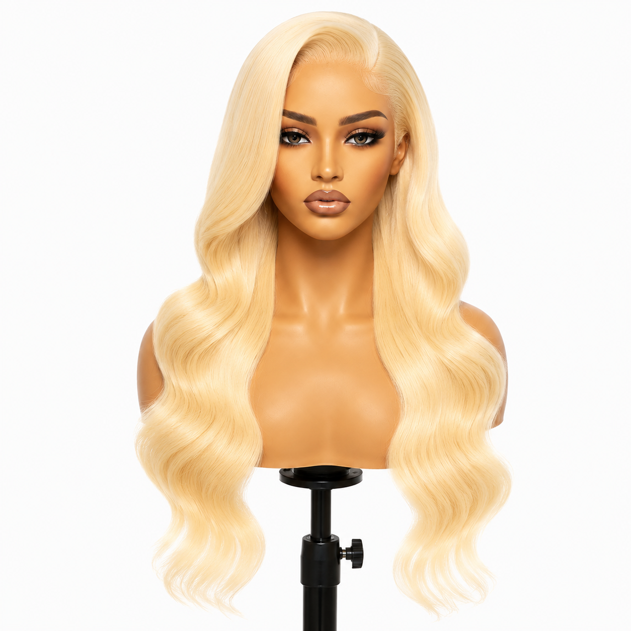 Posh Trio 220% Density 613 Body Wave Human Hair Glueless Lace Frontal Wig | 5x5 or 13x4
