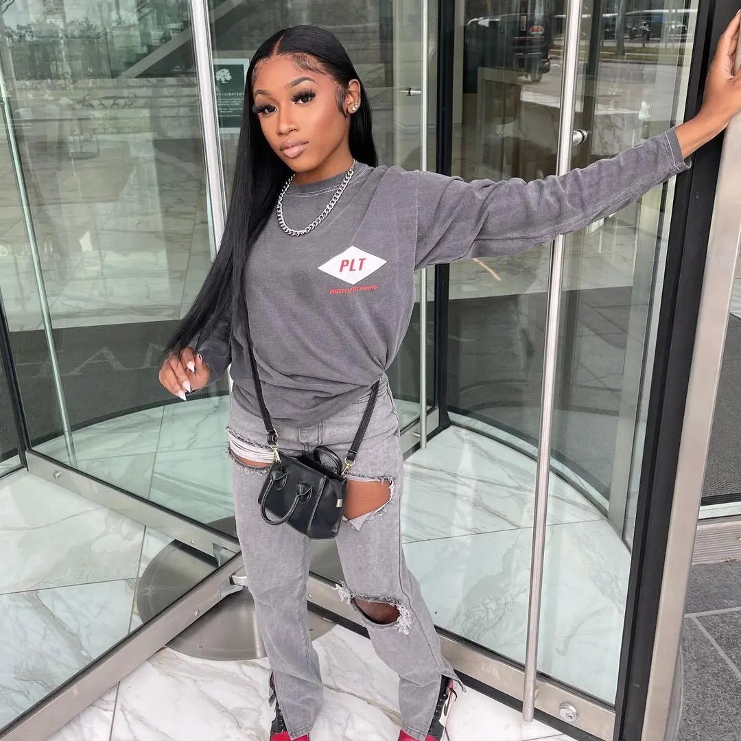 Sleek Perfection Straight 13x4 Lace Front | 180% Density | 100% Human Hair