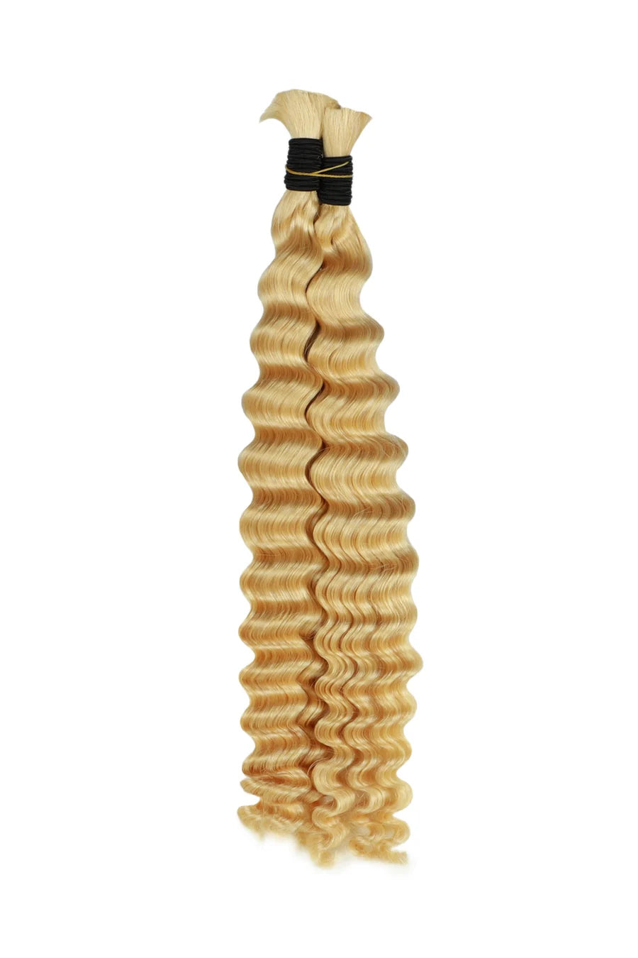Posh Trio Bulk Boho Human Braiding Hair | Blonde #613 Deep Wave