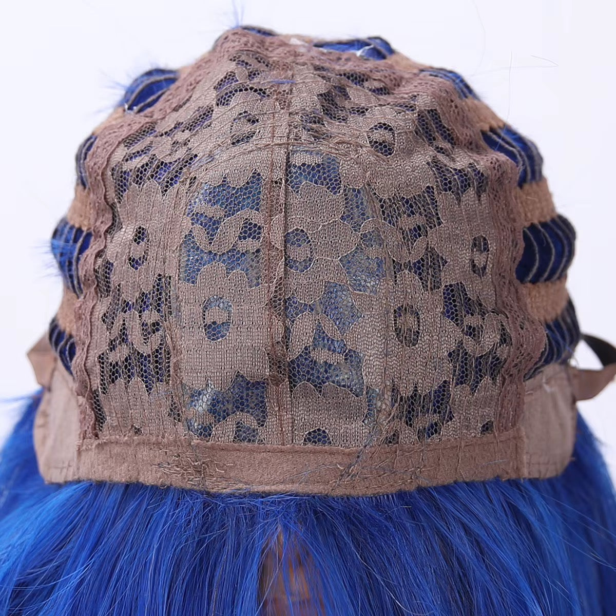 Sapphire | 28” Royal Blue Wavy Synthetic Wig