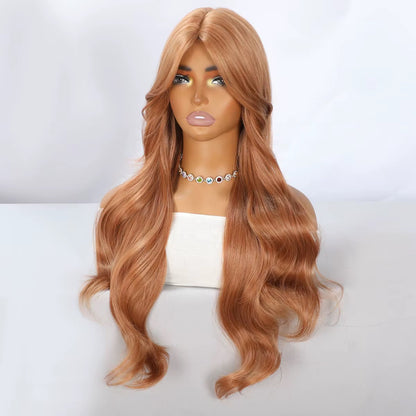 Posh Trio Beauty 26” Warm Copper Synthetic Wig