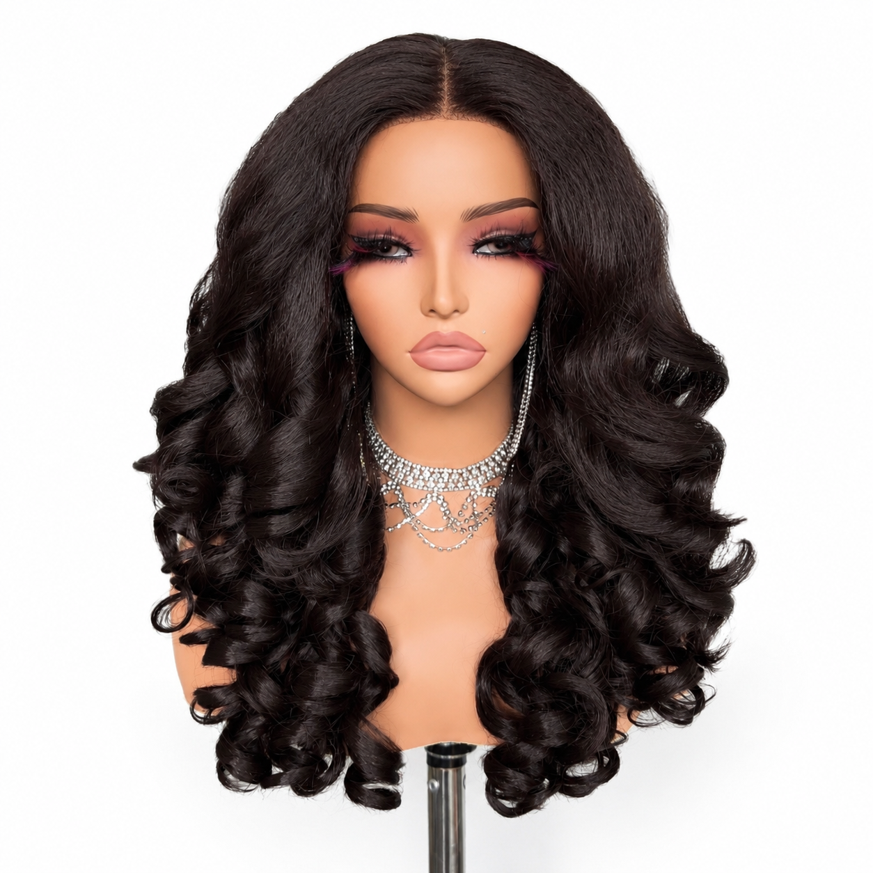 The Camille Wig | 13x6 Natural Brown Curly Ready-to-Wear Glueless Wig