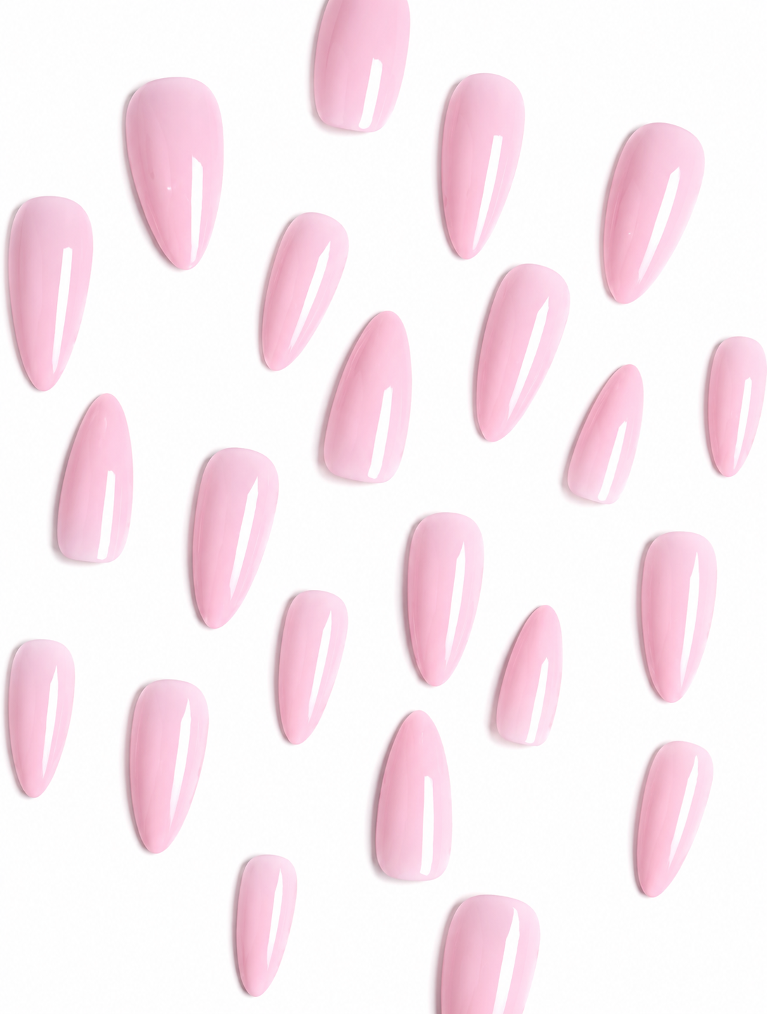 Baby Pink Almond Press-On Nails