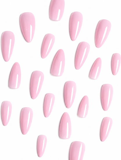 Baby Pink Almond Press-On Nails