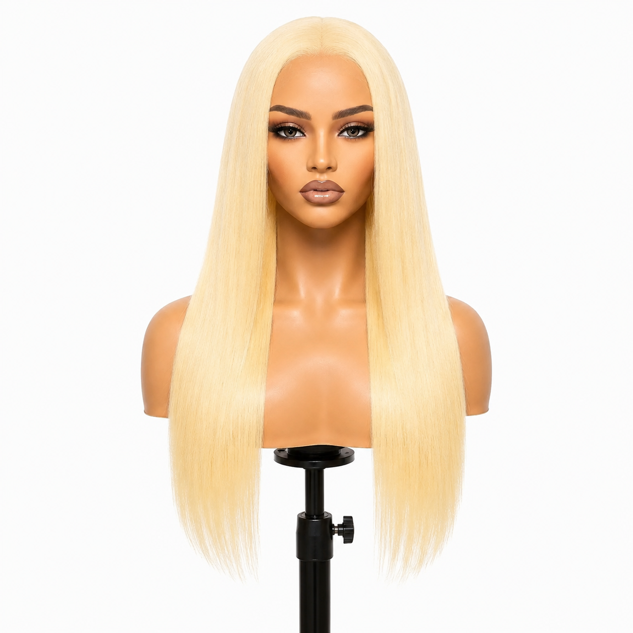 Posh Trio 220% Density 613 Straight Human Hair Glueless Lace Frontal Wig | 5x5 or 13x4