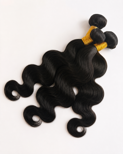Posh Trio 3 Bundles Deal – 20 Inch Body Wave Human Hair Bundles – Virgin Remy Extensions