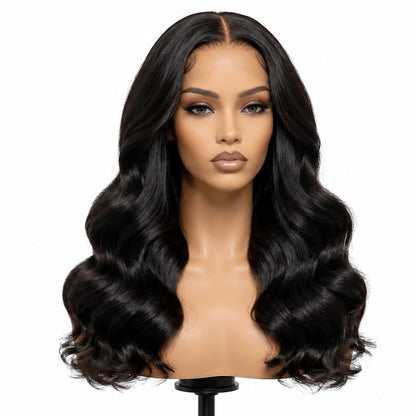 Posh Trio 100% Human Hair Glueless Body Wave Wig | 5x5 or 13x4
