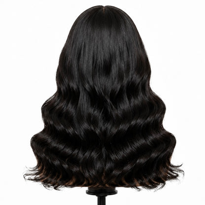 Posh Trio 100% Human Hair Glueless Body Wave Wig | 5x5 or 13x4