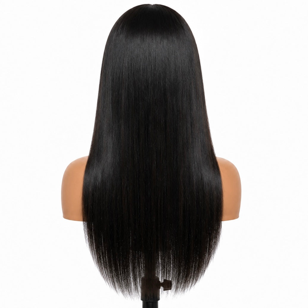 Posh Trio 100% Human Hair Glueless Straight Wig | 5x5 or 13x4