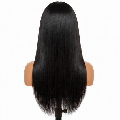 Posh Trio 100% Human Hair Glueless Straight Wig | 5x5 or 13x4