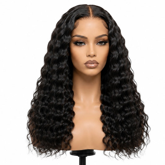 Posh Trio Glueless Ready-to-Wear Deep Wave Wig (5x5 or 13x4)