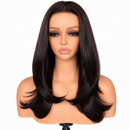 The Raven Wig | 13x6 Espresso Brown Ready-to-Wear Glueless Wig