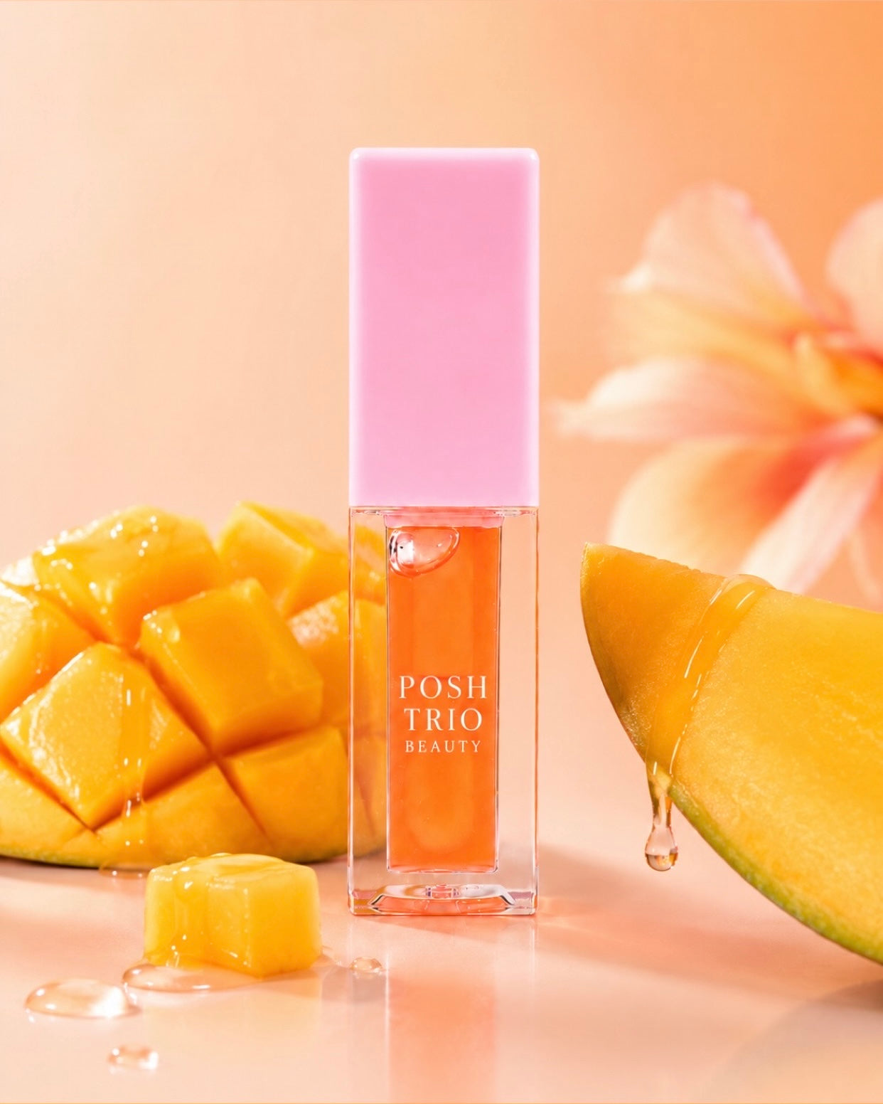 Posh Trio Mango Mood Lip Oil