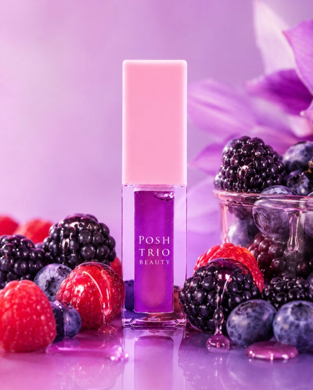 Posh Trio Berry Bliss Lip Oil