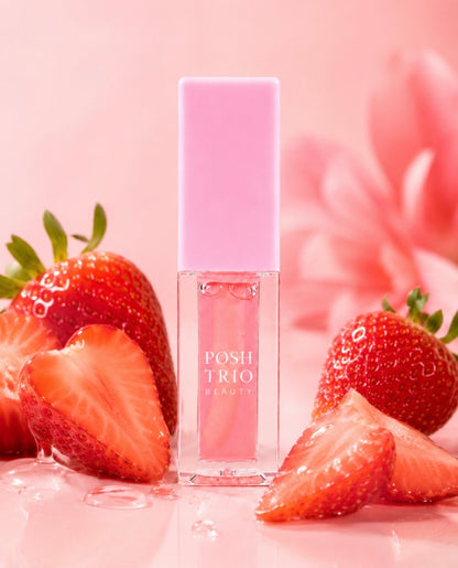 Posh Trio Strawberry Sensation Lip Oil