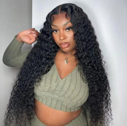 Goddess Wave | Deep Wave | 13x4 HD Lace – 180% Density | 100% Human Hair