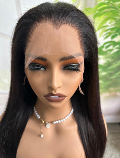 Sleek Perfection Straight 13x4 Lace Front | 180% Density | 100% Human Hair