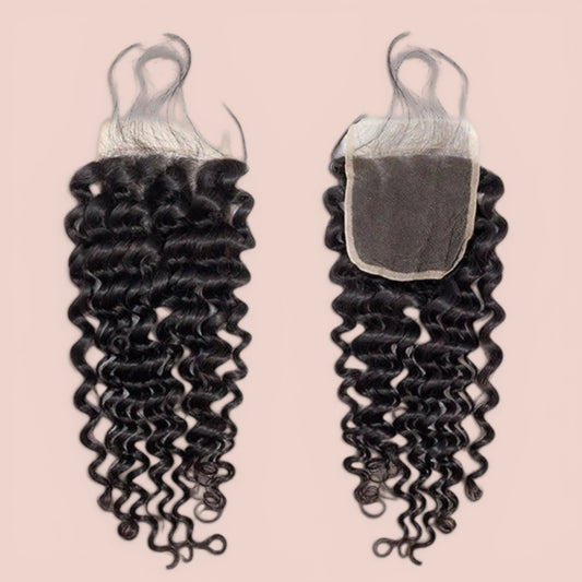 5" x 5" HD Lace Closure – Deep Wave