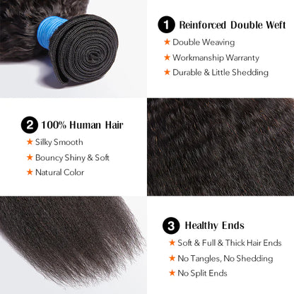 Posh Kinky Straight Bundles