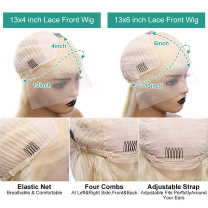613 Blonde | 13x4 HD Lace – 180% | Virgin Human Hair
