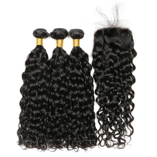 Signature Bundle Set (3 Bundles + 5x5 Closure)
