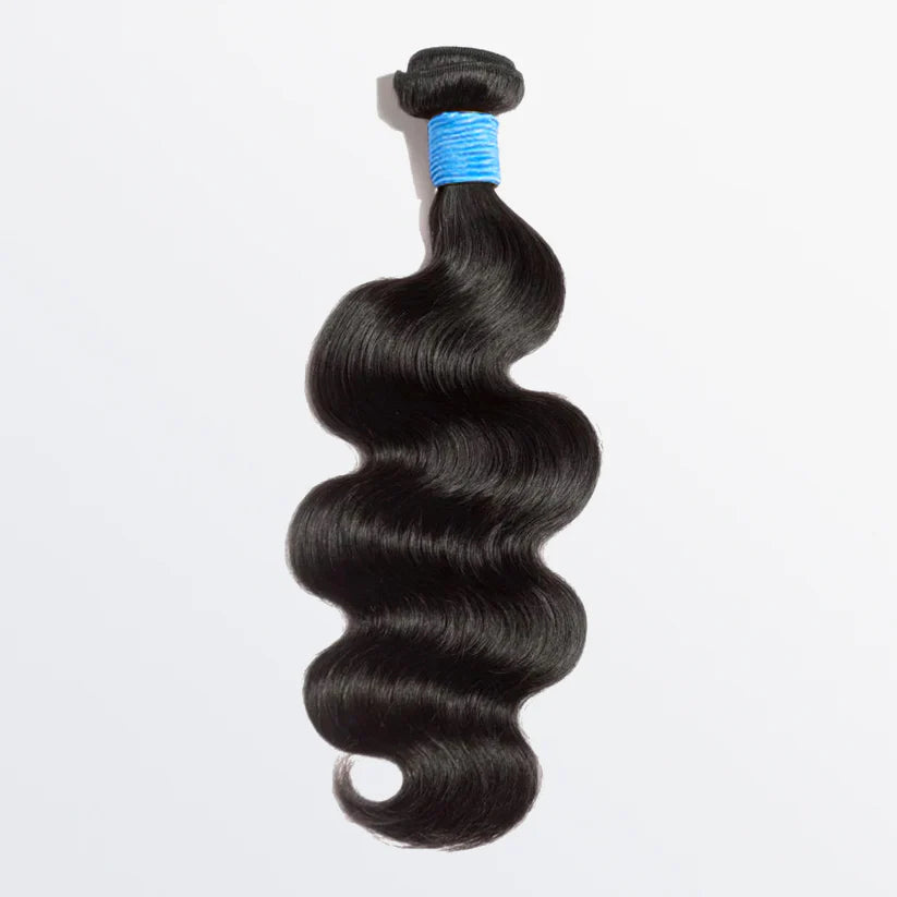 Virgin Body Wavy Hair – Natural Black (#1B)