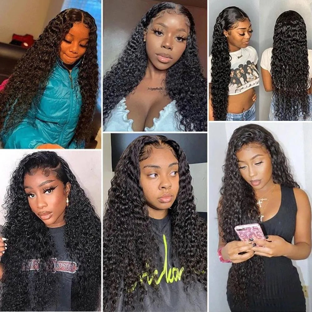 Goddess Wave | Deep Wave | 13x4 HD Lace – 180% Density | 100% Human Hair