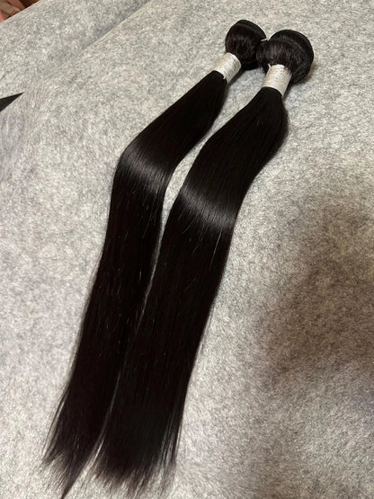 Premium 12A 100% Human Hair –  Straight